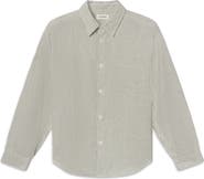 FRAME Stripe Button-Up Shirt