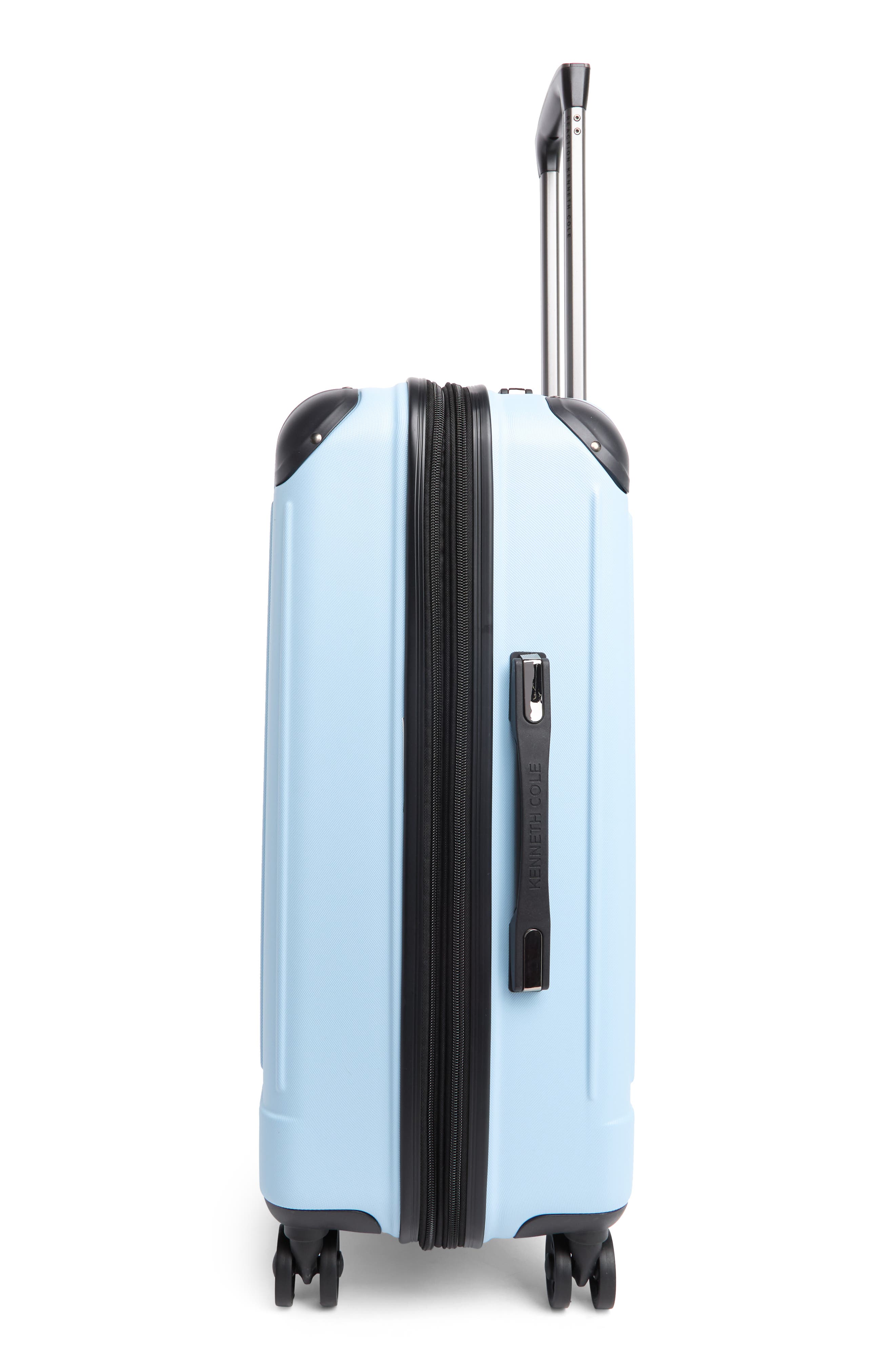 Kenneth Cole Flying Axis 24" Hardside Spinner Luggage, Alternate, color, Dream Blue