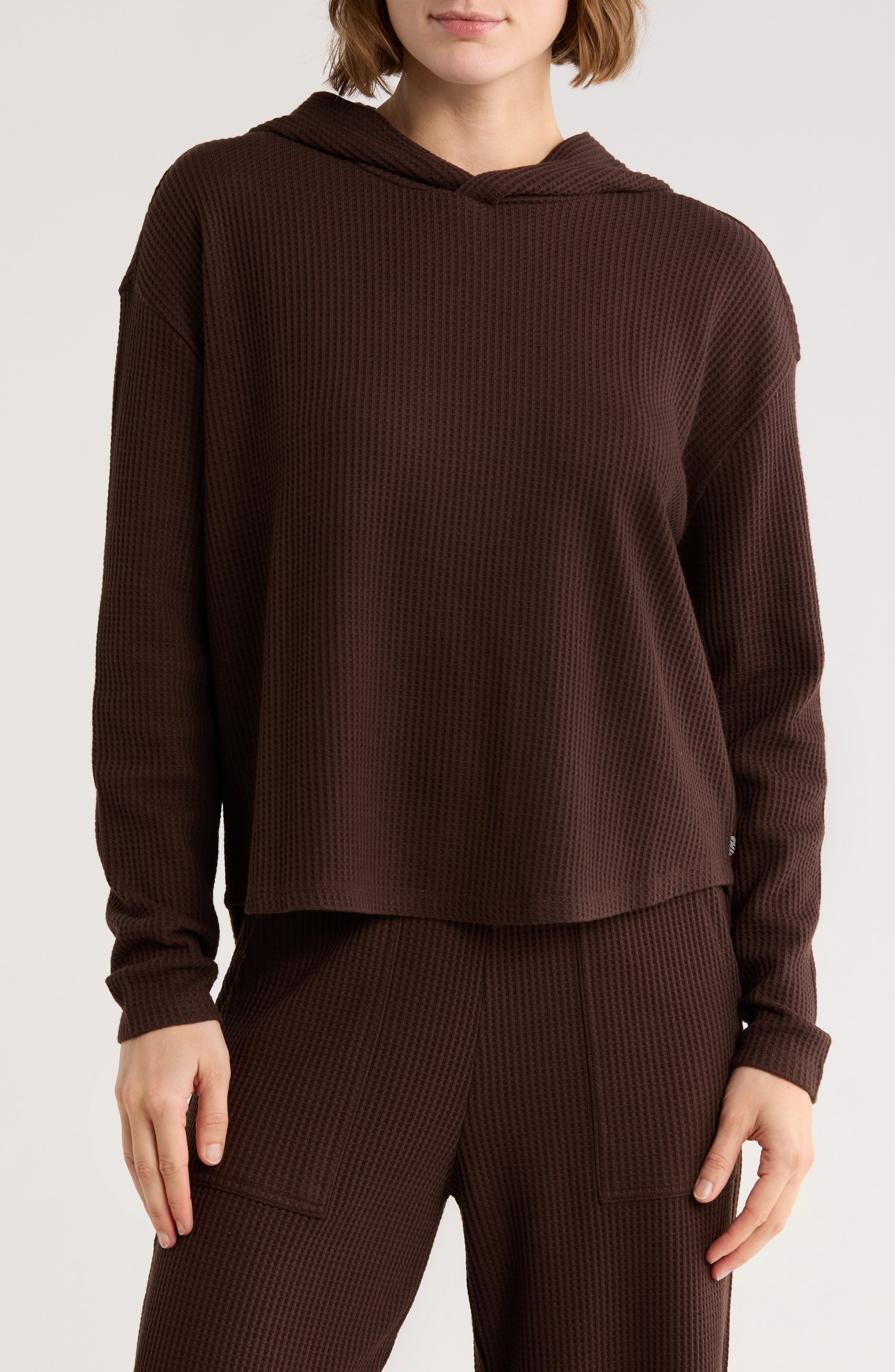 Z by Zella Reset Waffle Stitch Hoodie