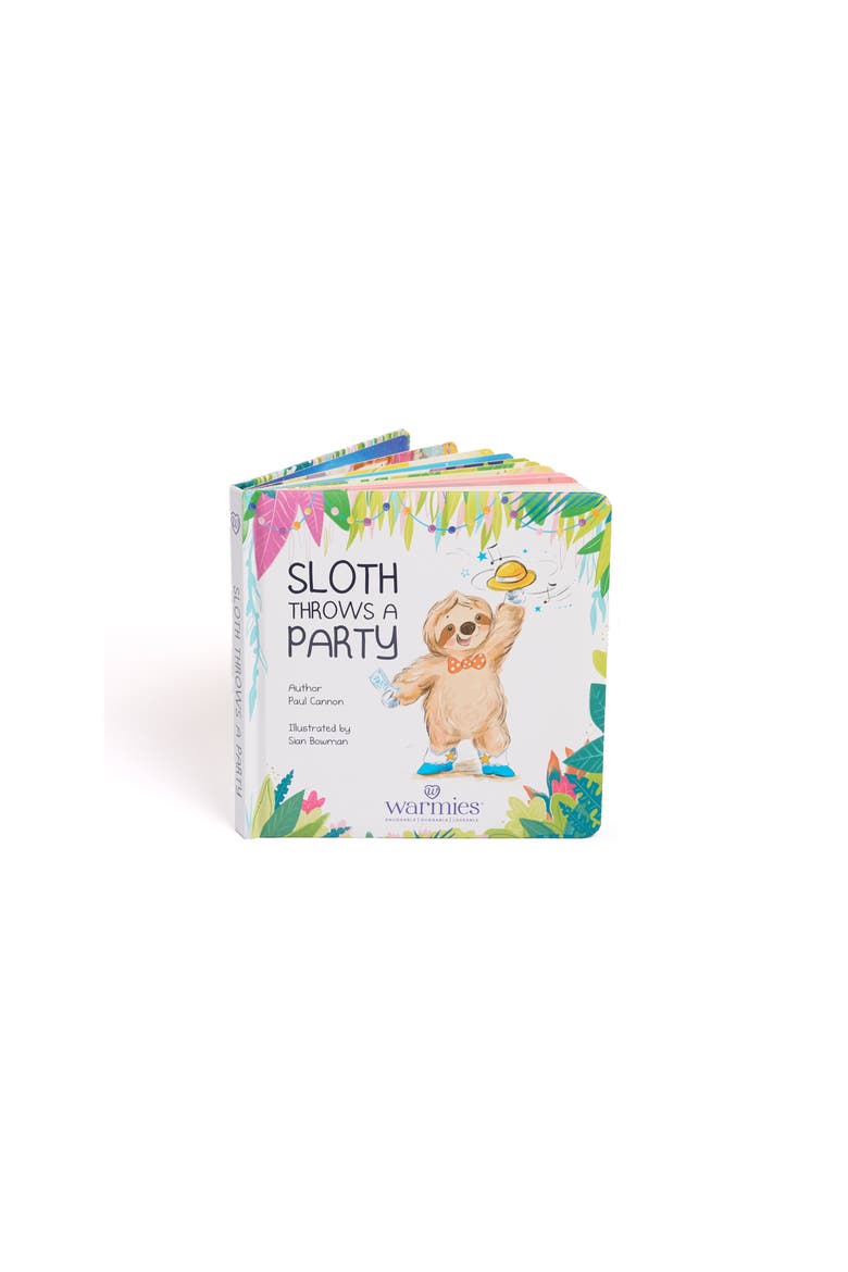 Sloth Throws a Party, Main, color, Multi Color