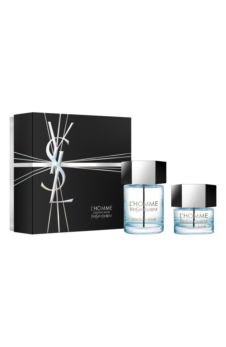 Yves Saint Laurent L'Homme Cologne Bleue Set, Main, color, 