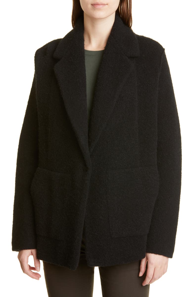 Vince Oversize Sweater Knit Blazer, Main, color, 