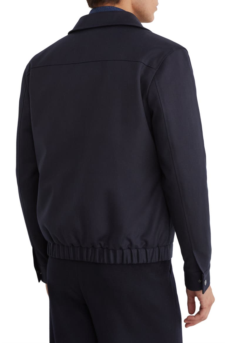 Americas Cotton & Lyocell Shirt Jacket, Alternate, color, NAVY