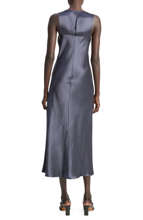 Vince Bias Tank Dress In Night Lake In Night Lake