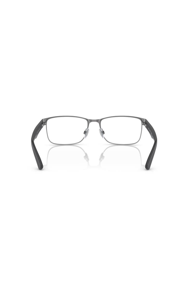 55mm Rectangle optical glasses, Alternate, color, Grey