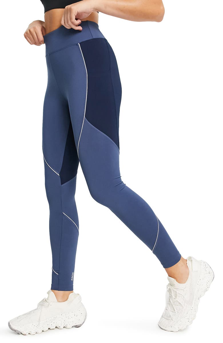 ASOS DESIGN 4505 Reflective Leggings, Alternate, color, 