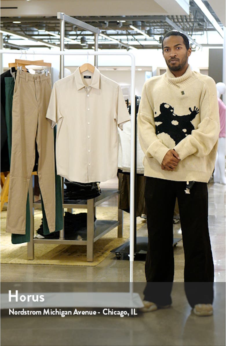 Irving Short Sleeve Lyocell Button-Up Shirt, sales video thumbnail