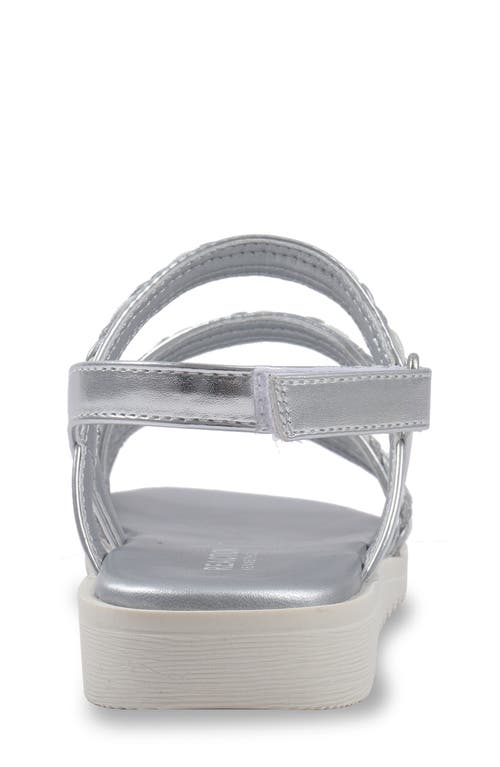 Kenneth Cole Kids' Lotus Rina Sandal In Silver
