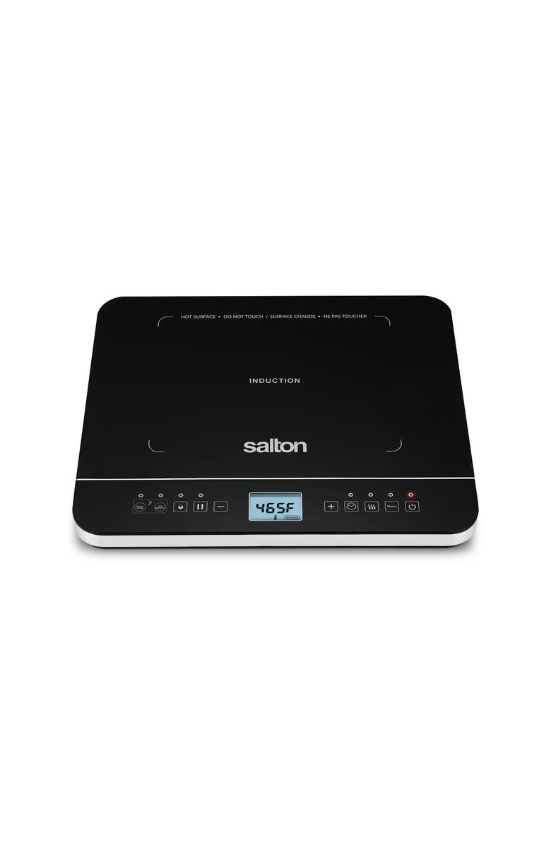Salton Induction Cooktop with Temperature Probe, Main, color,