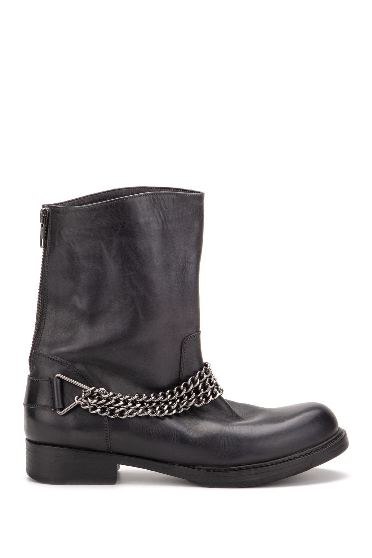 VINTAGE FOUNDRY Zoey Leather Chain Boot, Main, color, 