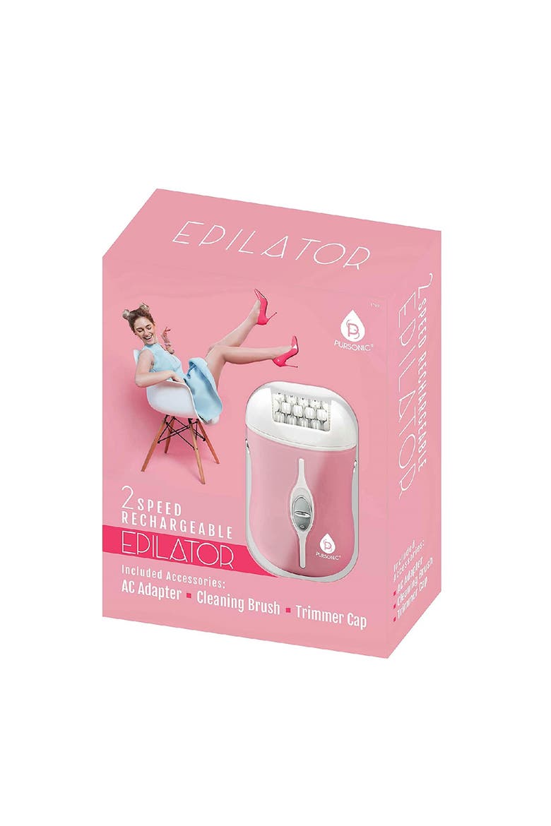 Rechargeable Epilator, Alternate, color, Pink