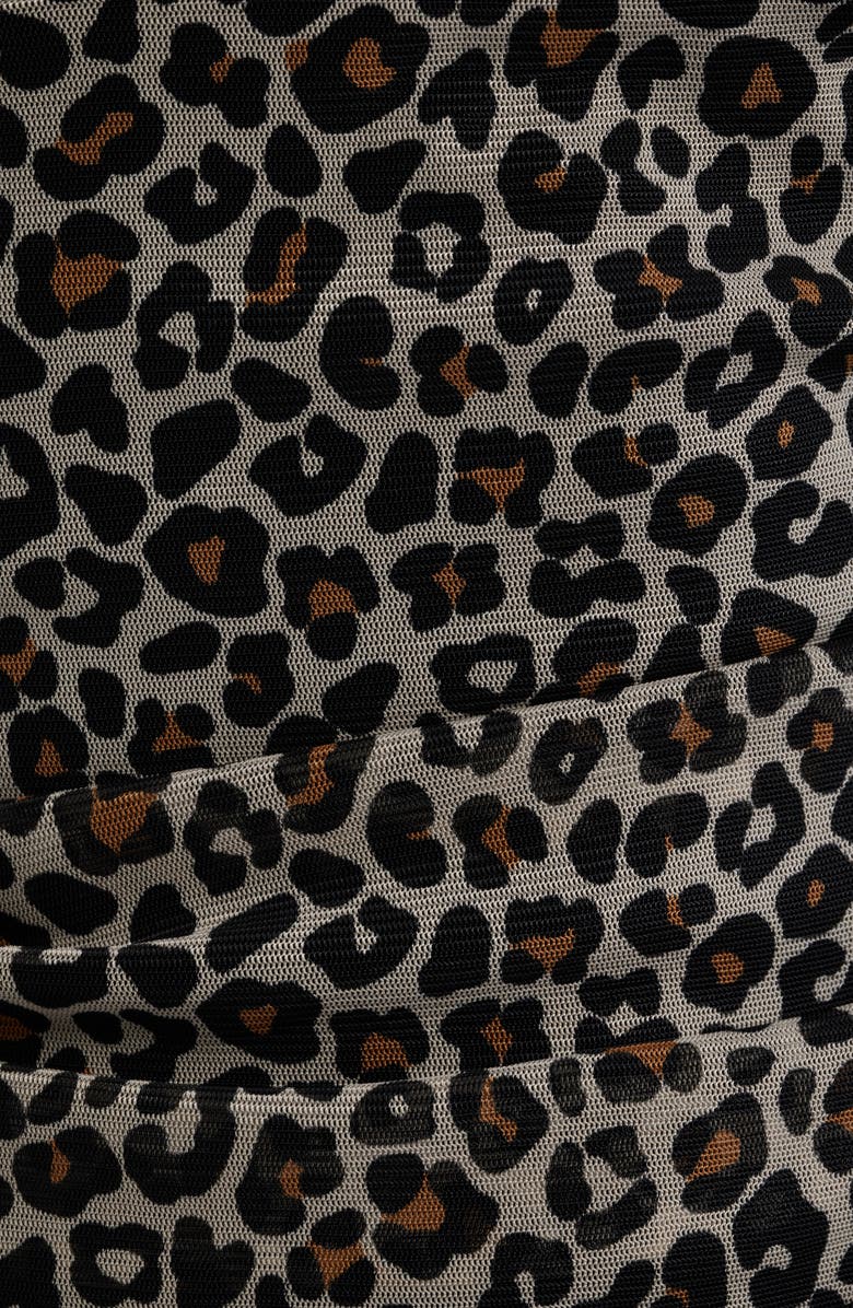 Loveappella Ruched Empire Waist Sleeveless Top, Alternate, color, Taupe