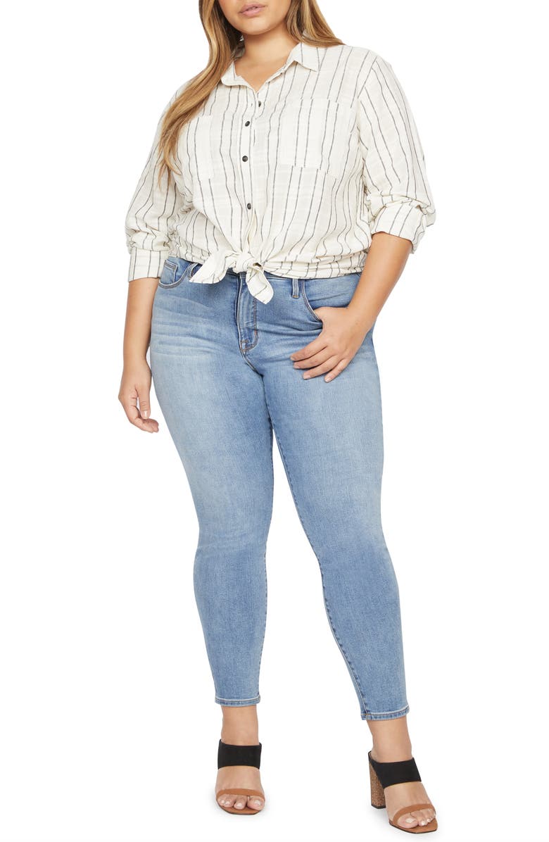 Sanctuary Paradise Cove Stripe Tunic, Alternate, color, 