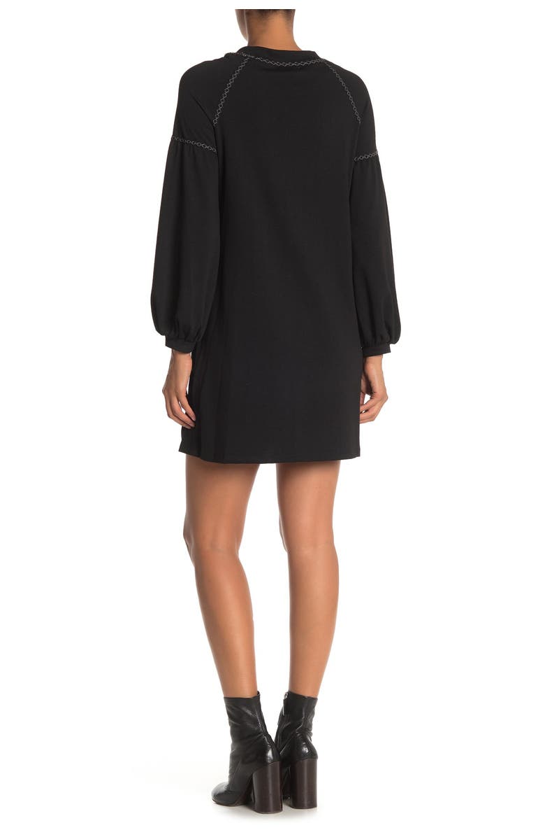 MAX STUDIO PUFFY SLV DRESS, Alternate, color, 