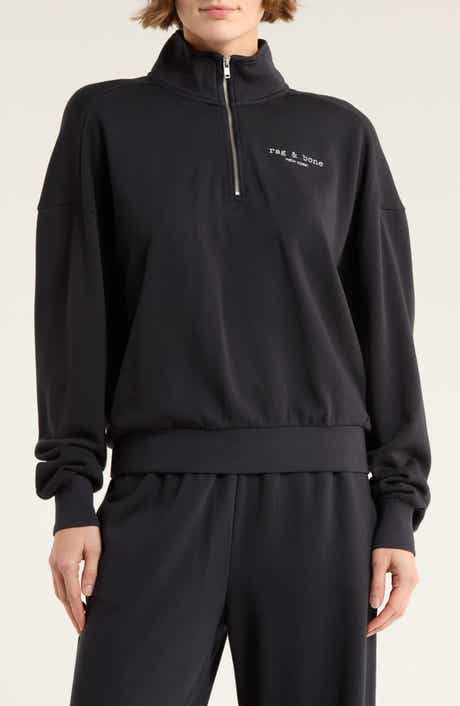 rag & bone Terry Half Zip Pullover