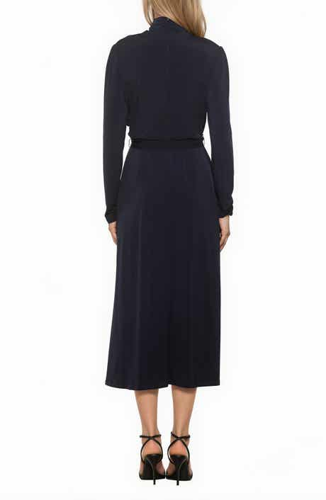 Seraphine Mock Neck Midi Dress