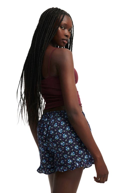 Cotton On Liberty Fabric Bloomer Short In Blue