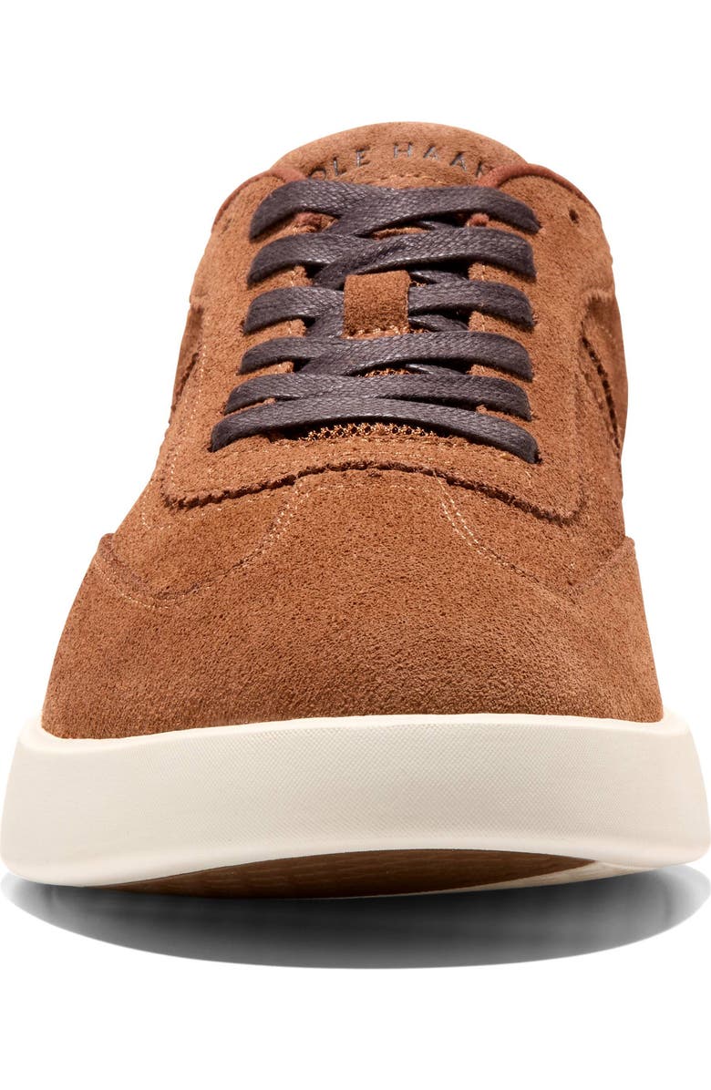 Cole Haan Grand Crosscourt Hingham Sneaker, Alternate, color, Britsh Tan Suede/ Ivory