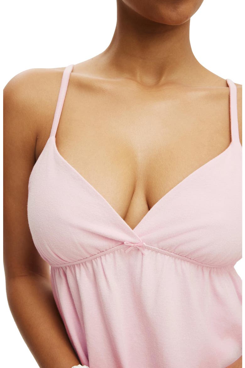 Women's Dreamy Soft Triangle Babydoll Cami, Alternate, color, Pink Kiss