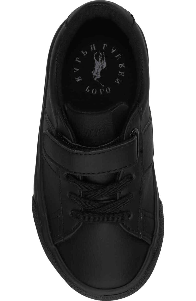 Polo Ralph Lauren Kids' Sayer Low Top Sneaker, Alternate, color, Black