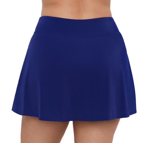 Trimshaper Mid-rise Drape Swim Short