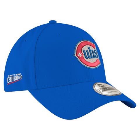 Men's New Era  Royal Chicago Cubs Blues 9FORTY Adjustable Hat
