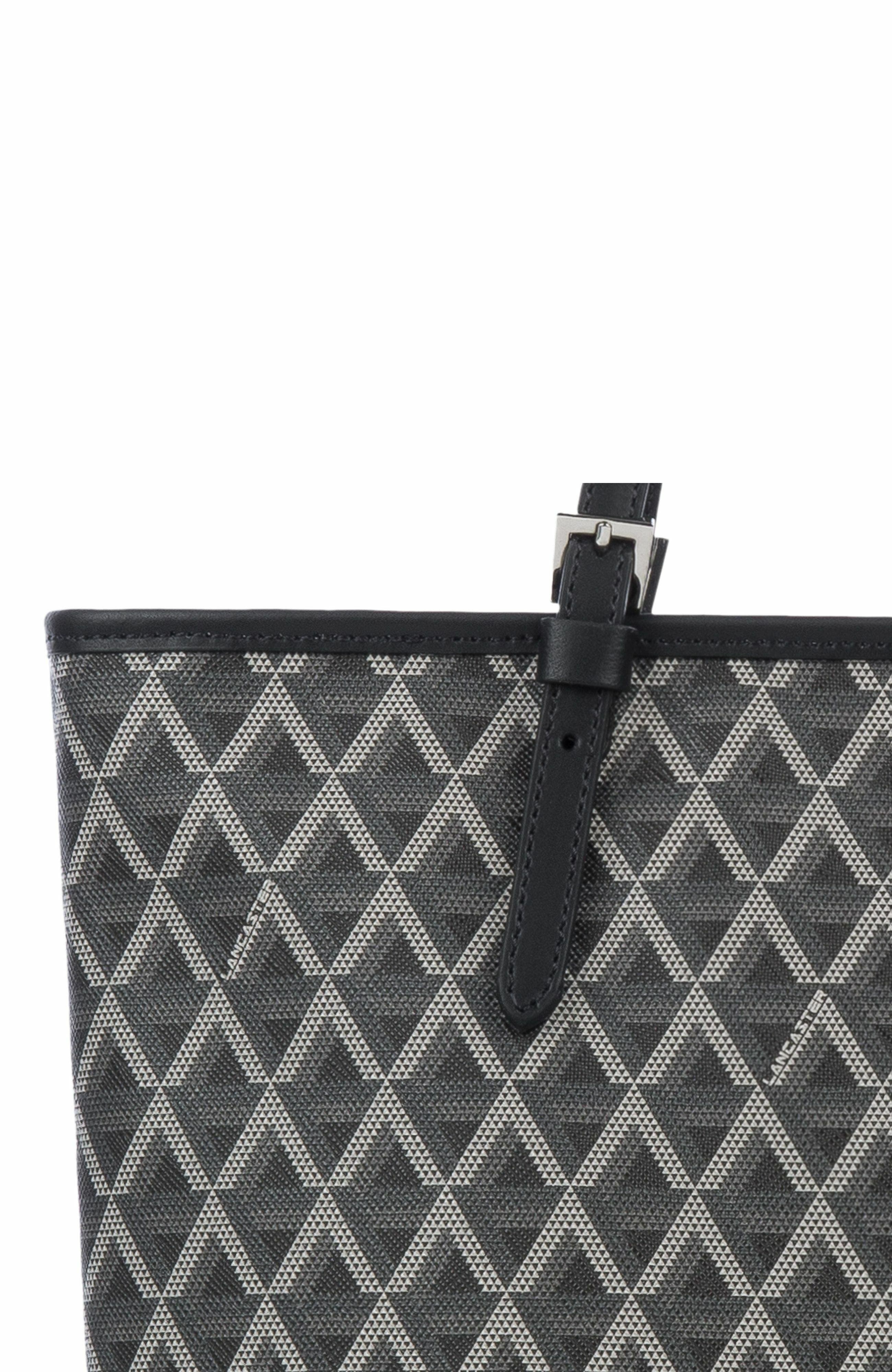 Lancaster Zipped Shoulder Tote Bag M Ikon, Alternate, color, 