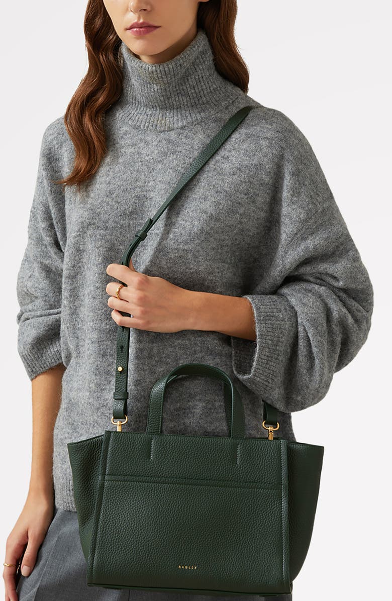 Radley Oak Street Medium Top Handle Bag, Alternate, color, Racing Green