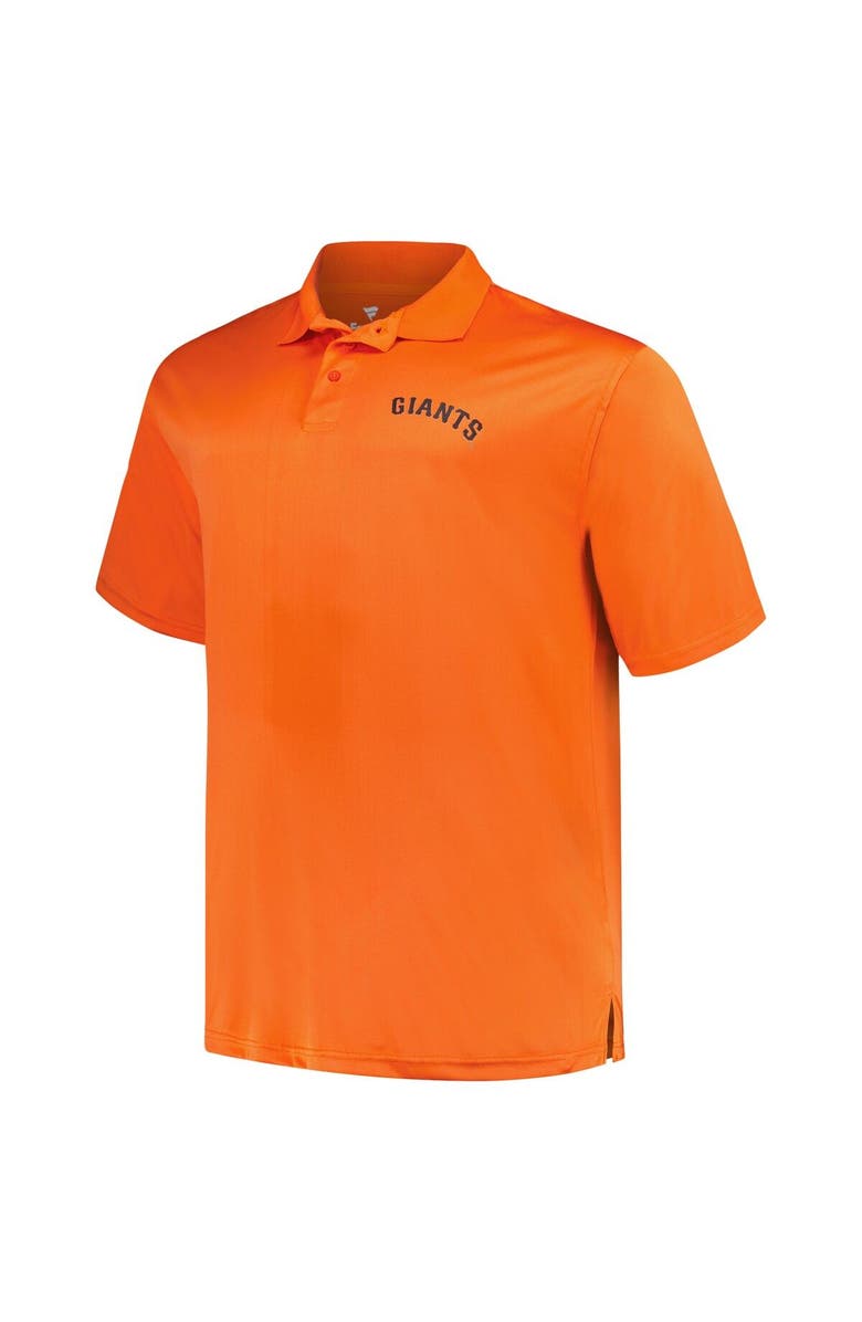 PROFILE Men's Profile Black/Orange San Francisco Giants Big & Tall Two-Pack Solid Polo Set, Alternate, color, Black