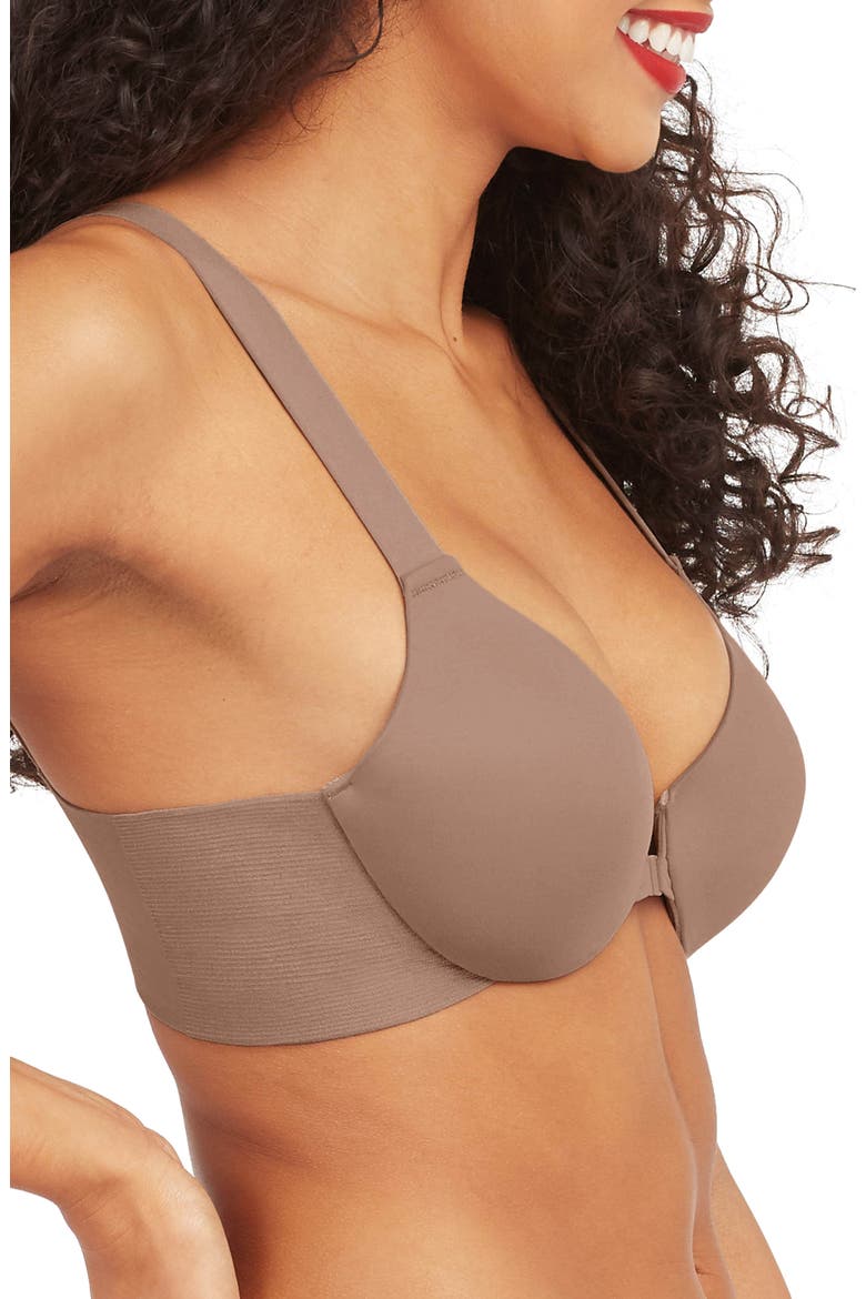 SPANXsmooth™ Bra-llelujah!® Underwire Lightly Lined Full Coverage Bra, Alternate, color, CAFE AU LAIT