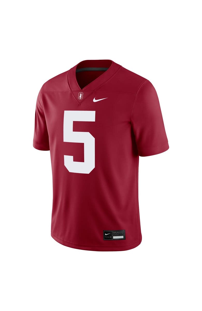 Nike Men's Nike Christian McCaffrey #5 Cardinal Stanford Cardinal Alumni Player Game Jersey, Alternate, color, Cardinal