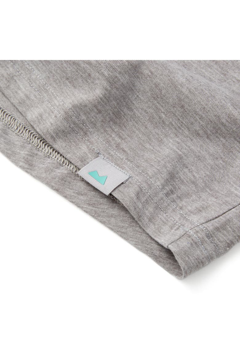 Everyday Tee with V-Neck, Alternate, color, Heather Gray