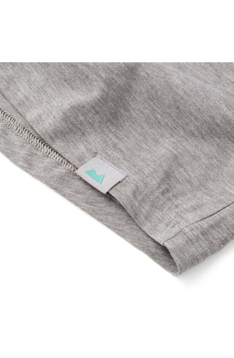 Myles Apparel Everyday Tee with V-Neck, Alternate, color, Heather Gray