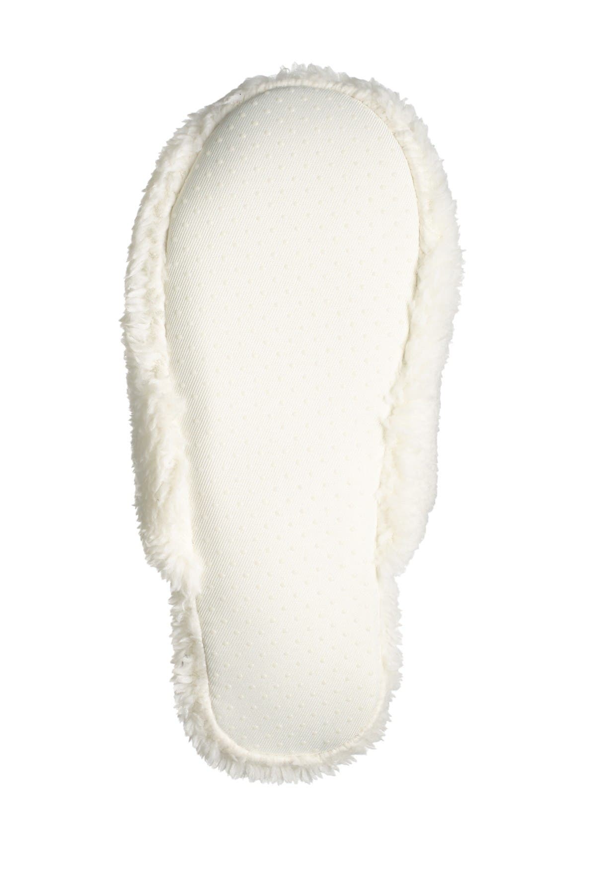 Faux Fur House Slipper, Alternate, color, IVORY