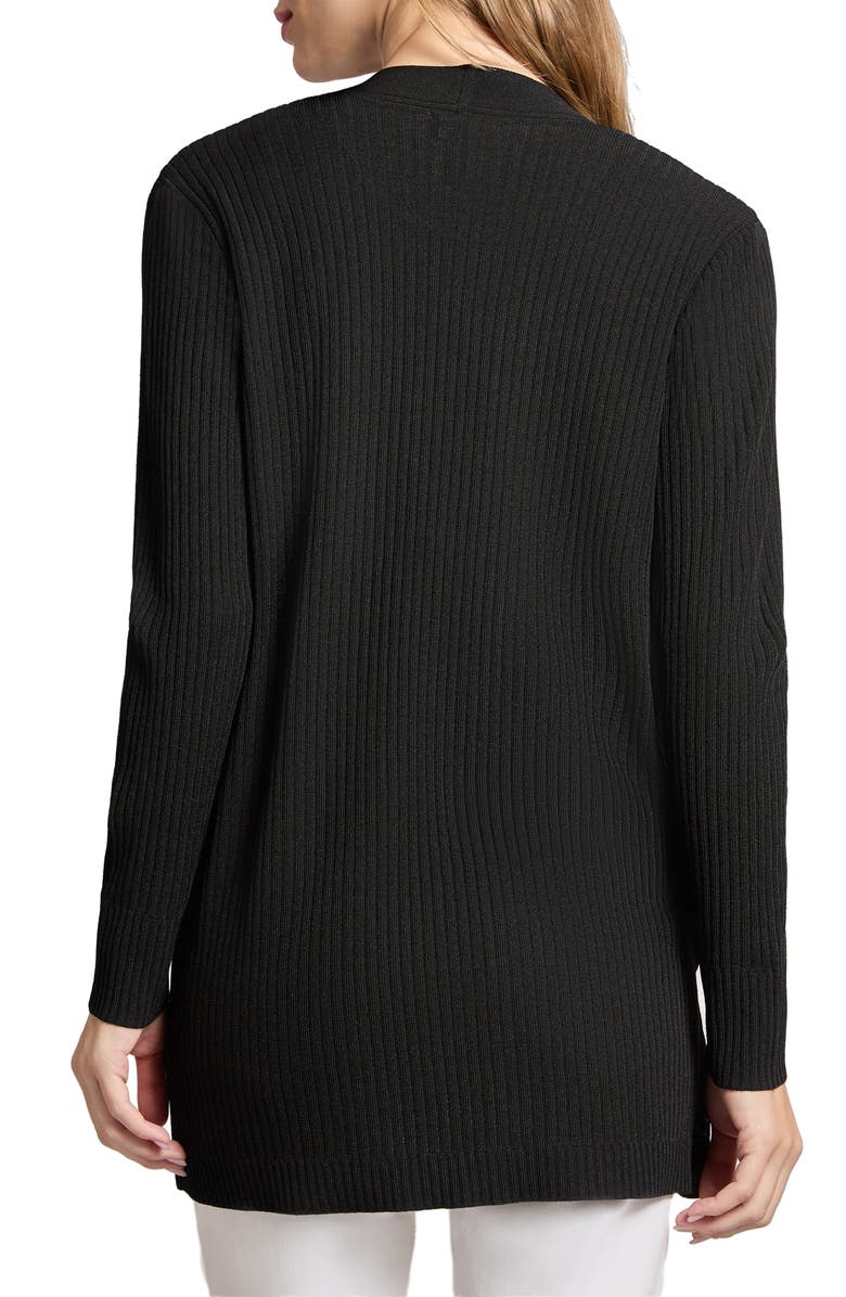 Jones New York Open Front Rib Cardigan, Alternate, color,