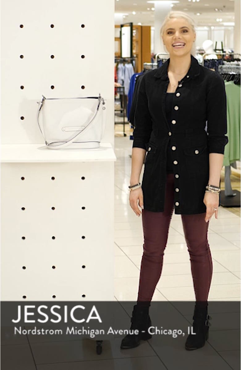 '3D' Leather Crossbody Hobo, sales video thumbnail