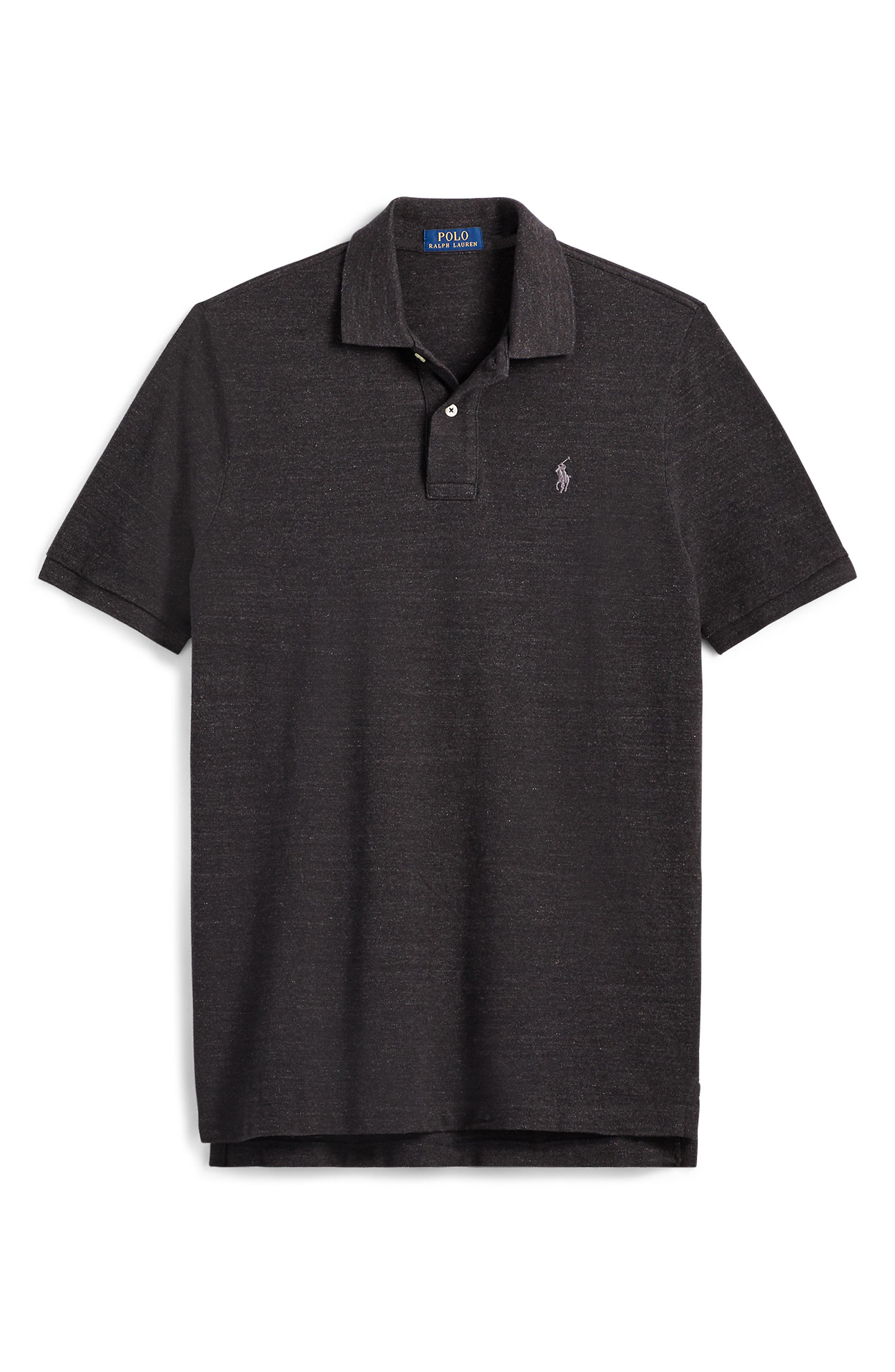 Мужские Polo Ralph Lauren The Iconic Mesh Polo Shirt — фото 5