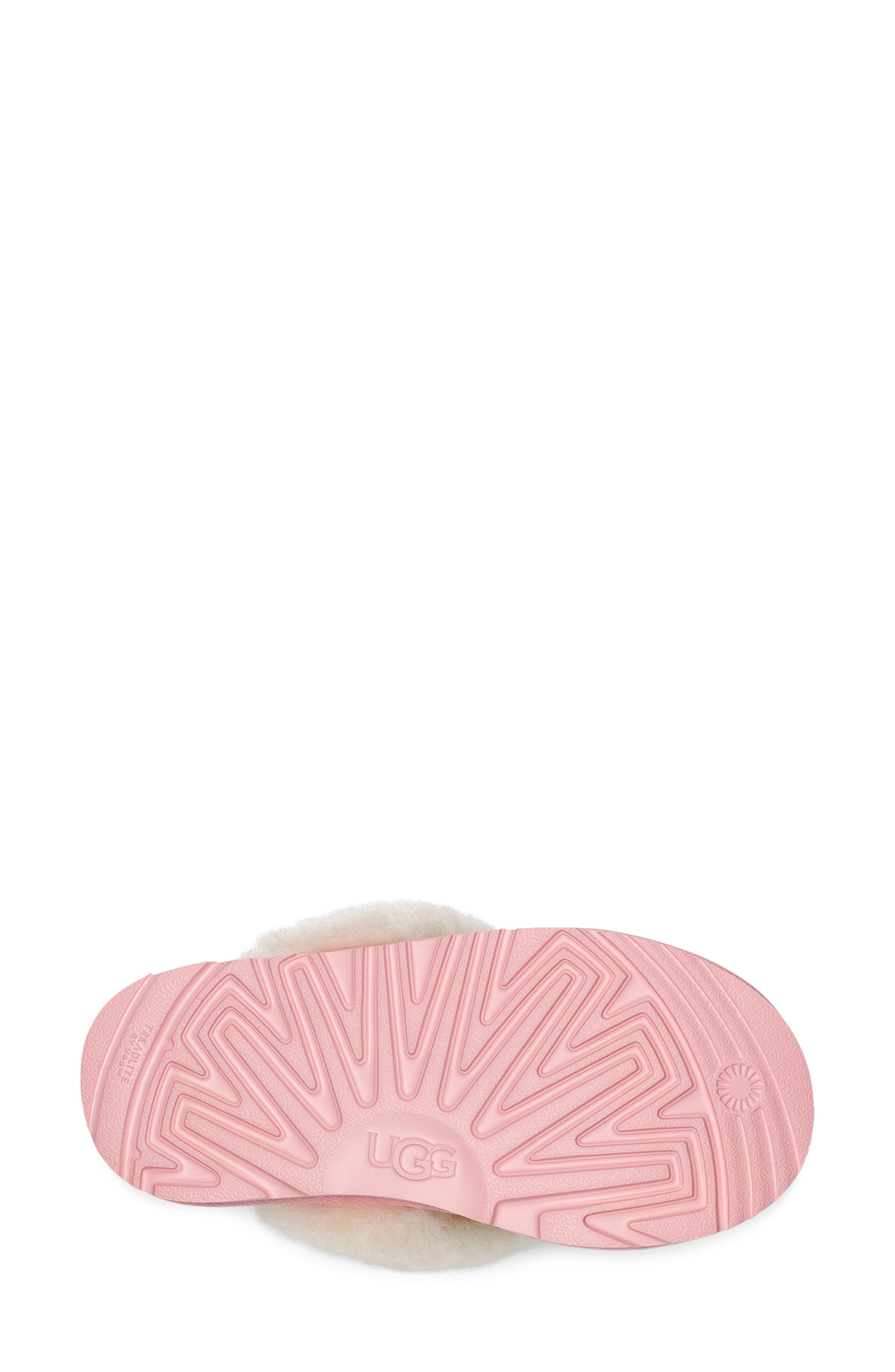 UGG<sup>®</sup> Cozy II Glitter Water Resistant Genuine Shearling Trim Clog, Alternate, color, 