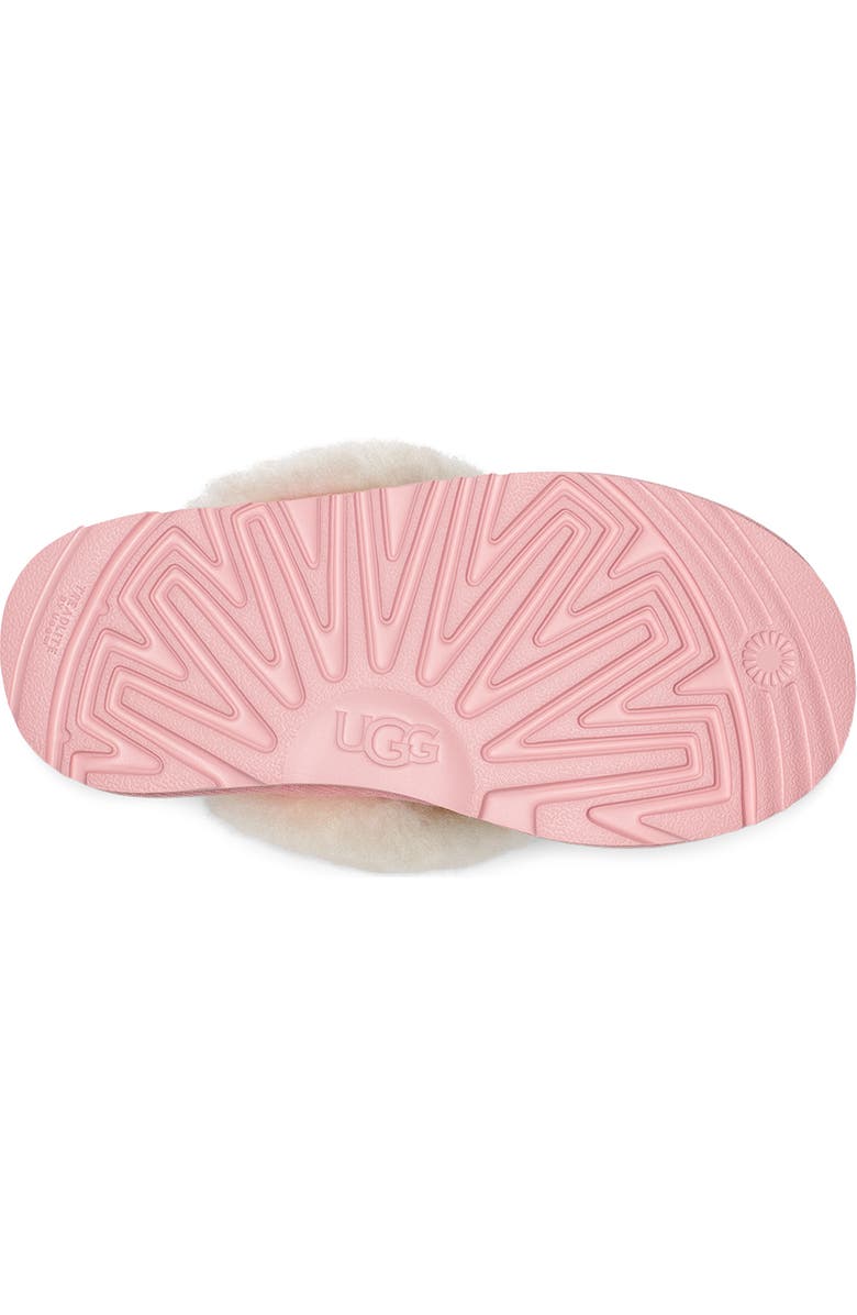 UGG<sup>®</sup> Cozy II Glitter Water Resistant Genuine Shearling Trim Clog, Alternate, color,