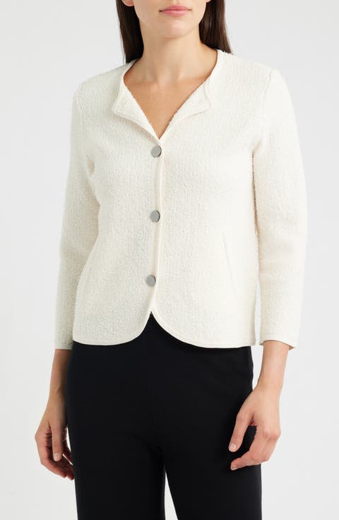 Eyelash Texture Cardigan