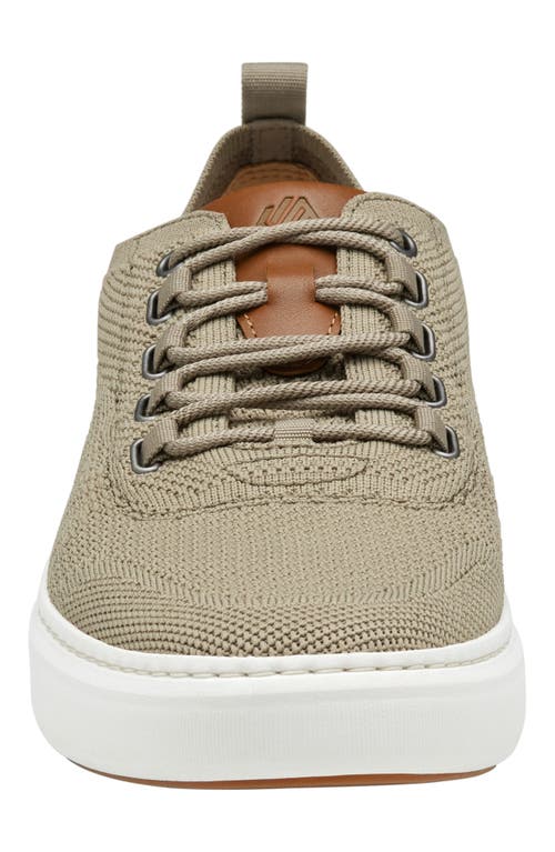 Johnston & Murphy Anders Knit Sneaker In Taupe Knit