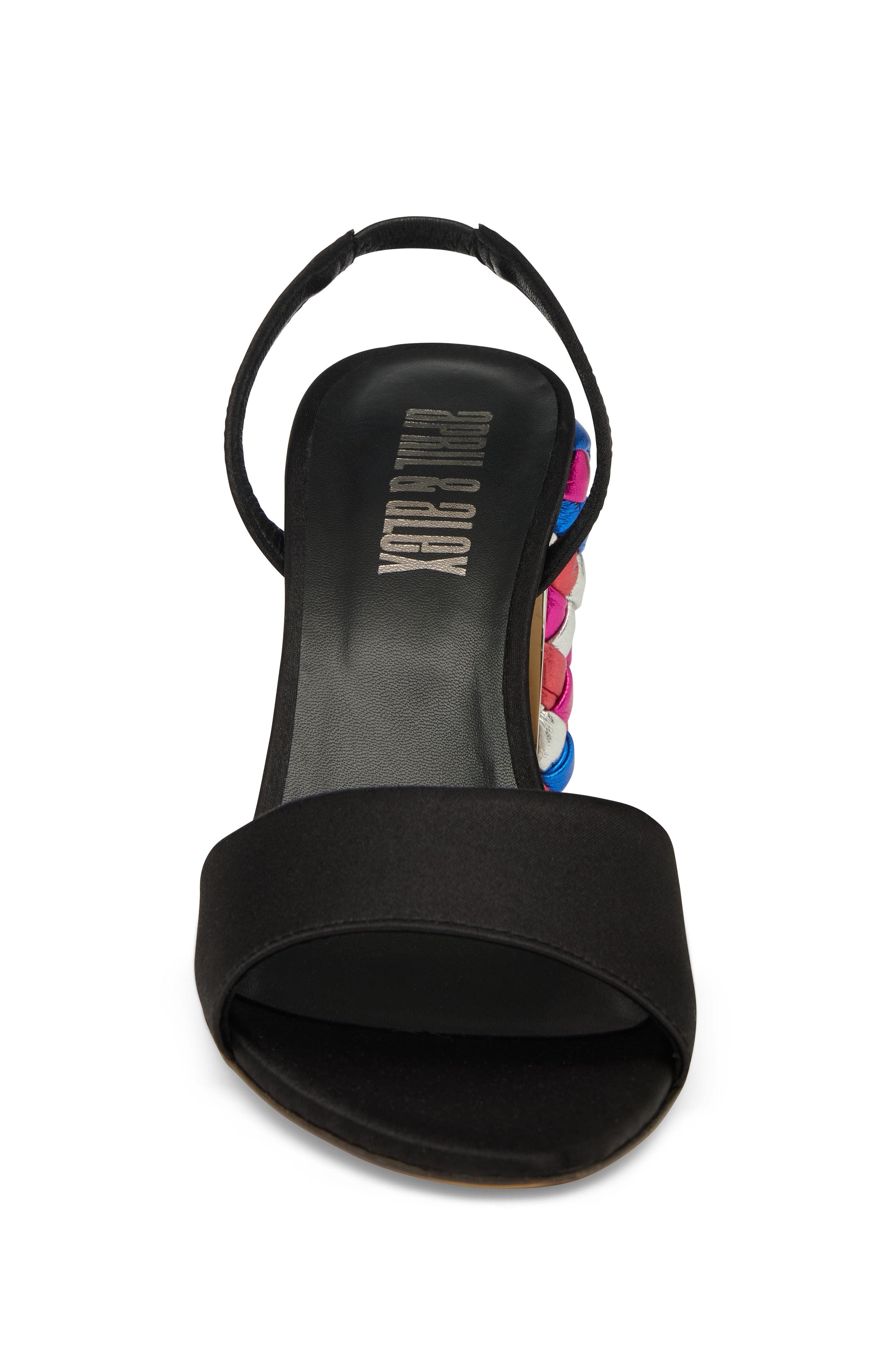 April & Alex Naomi Heel, Alternate, color, Black