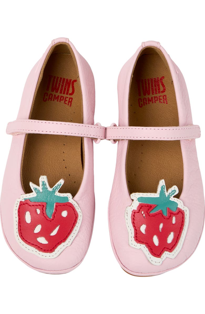 Camper Kids' Twins Mismatch Flat, Alternate, color, Light/ Pastel Pink