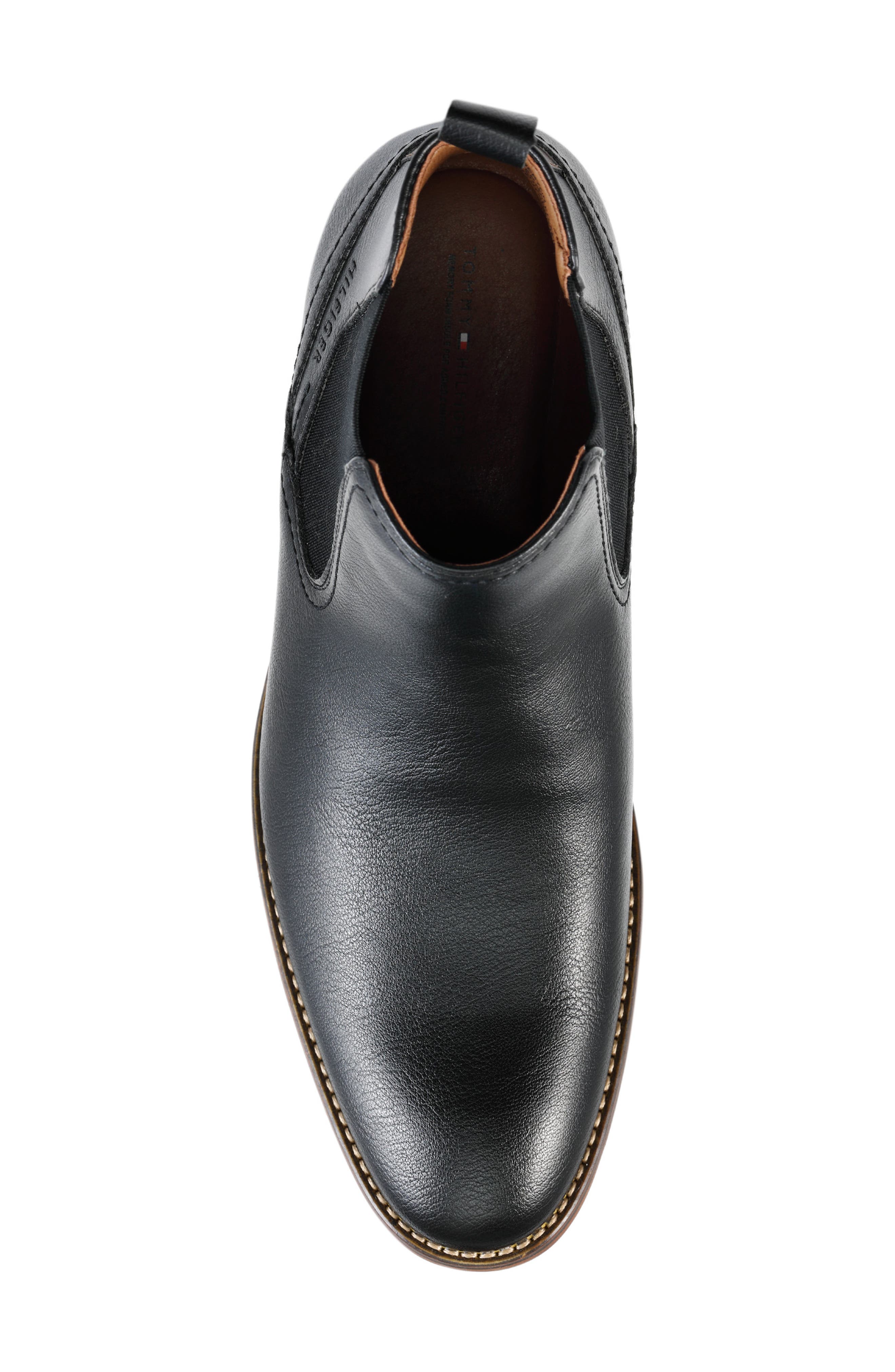 Tommy Hilfiger Berton Chelsea Boot, Alternate, color, Black
