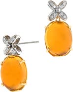 Marco Bicego Marrakech Onde 18K Gold & Yellow Quartz Earrings