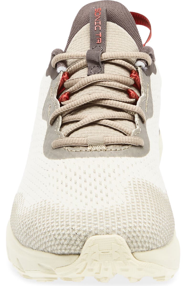 Under Armour Gender Inclusive Sonic Trail Running Shoe, Alternate, color, Silt