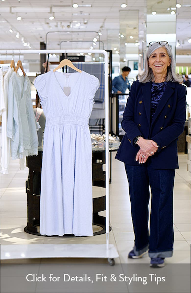 Puff Sleeve Midi Dress, sales video thumbnail