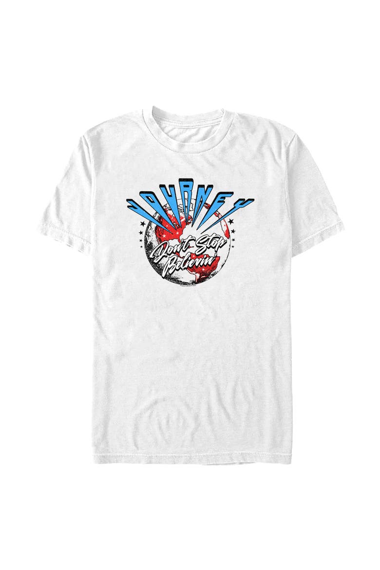 Men's Journey Don't Stop Believin'  Graphic T-Shirt, Alternate, color, White