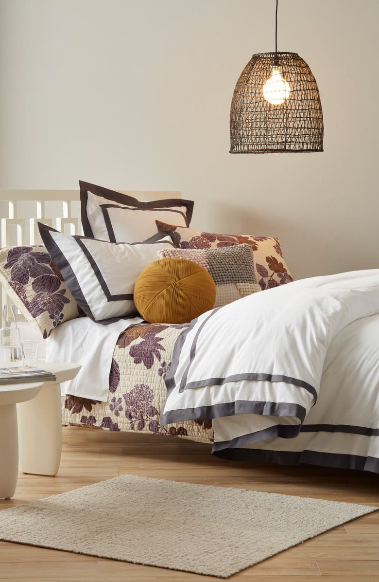 Nordstrom Border Frame Duvet, Main, color, 