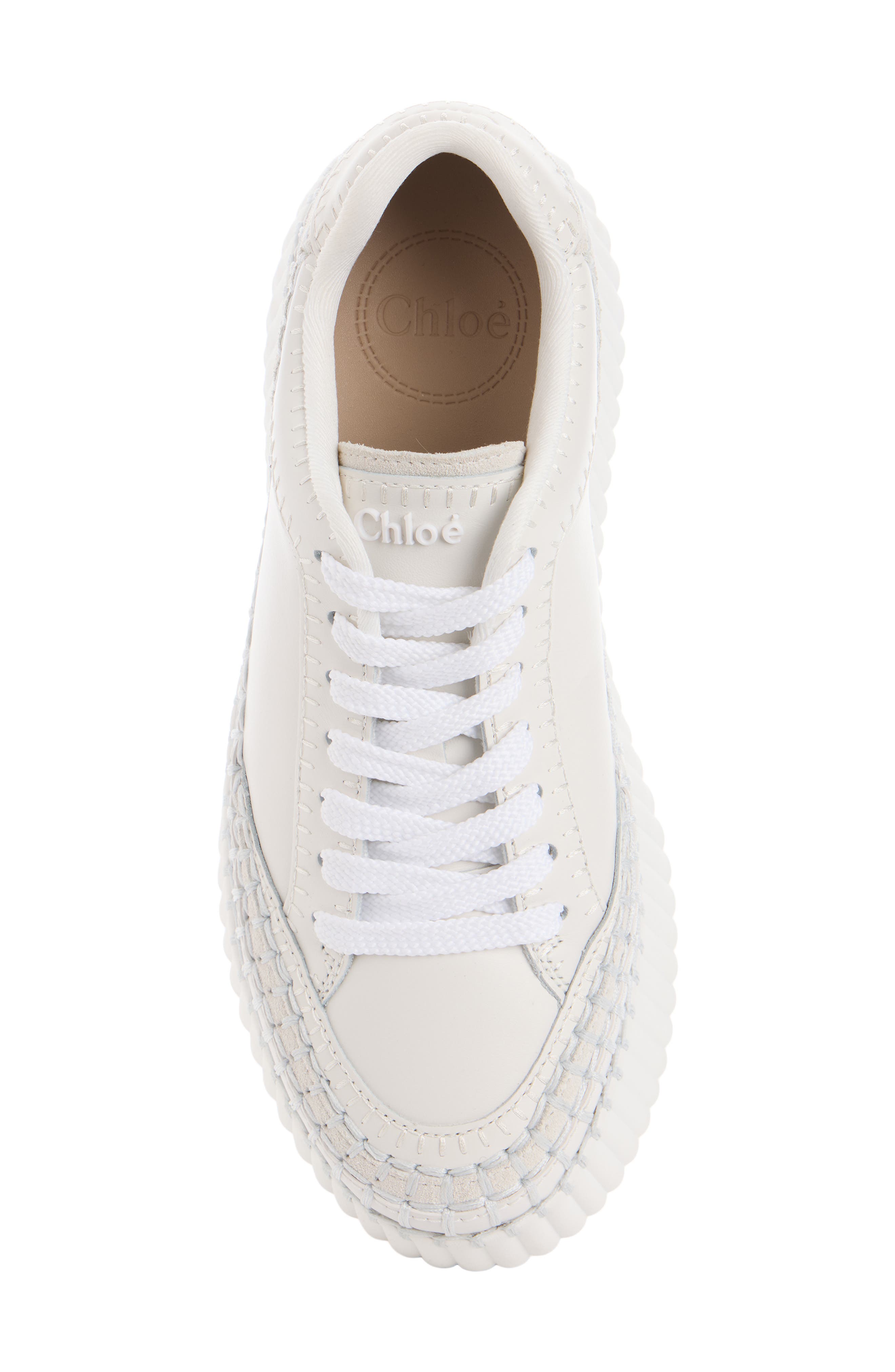 Nama Platform Sneaker, Alternate, color, WHITE
